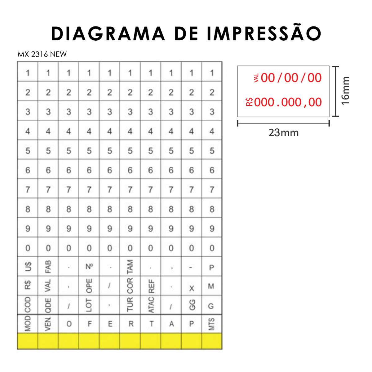 MX 2316 NEW